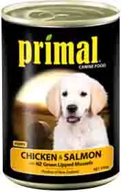 Primal Chicken & Salmon Puppy Food 390g