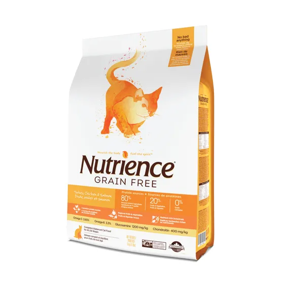 Nutrience Grain Free Turkey Chicken And Herring Cat Food 5kg