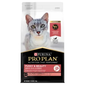 Pro Plan Fussy & Beauty Salmon Cat Food 1.5kg