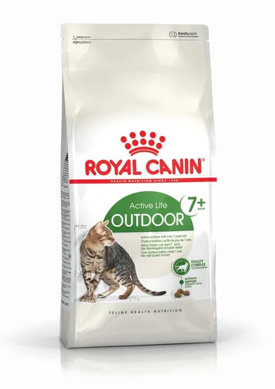 Royal Canin Outdoor +7 Senior Cat Food 2kg