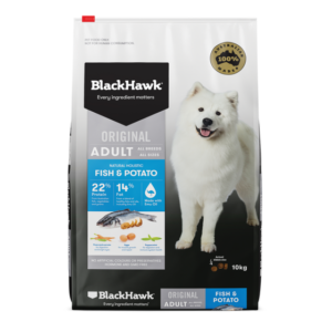 Black Hawk Fish & Potato Adult Dog Food 10kg