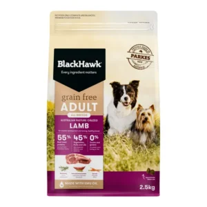Black Hawk Lamb Grain Free Dog Food 2.5kg
