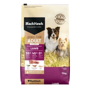 Black Hawk Lamb Grain Free Dog Food 15kg