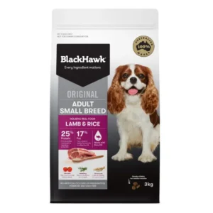 Black Hawk Lamb & Rice Small Breed Dog Food 3kg