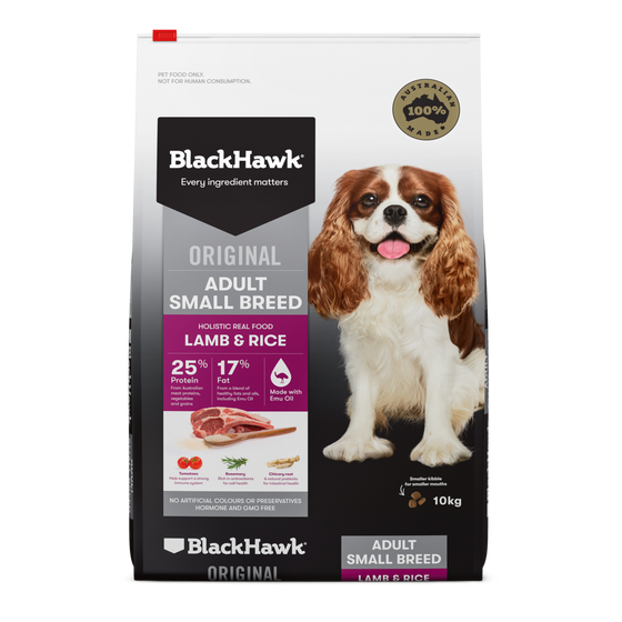 Black Hawk Lamb & Rice Small Breed Dog Food 10kg