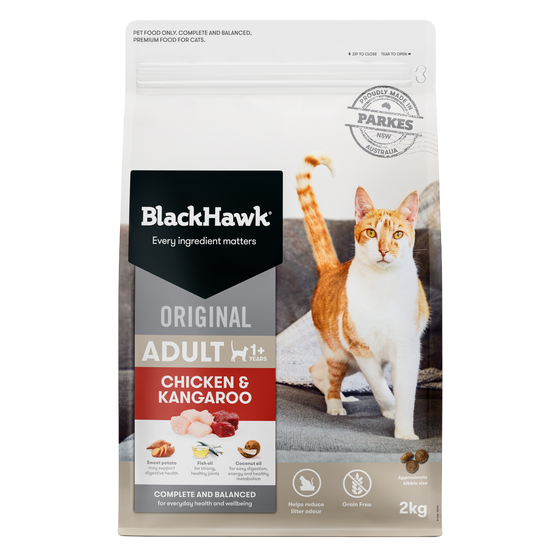 Black Hawk Original Cat Chicken And Kangaroo 2kg