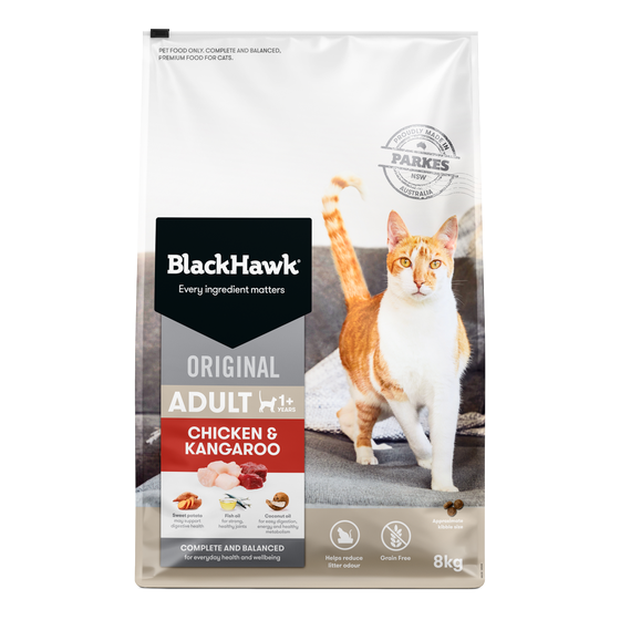 Black Hawk Original Cat Chicken And Kangaroo 8kg