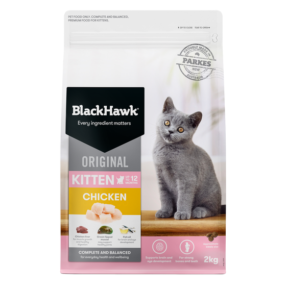 Black Hawk Original Kitten Chicken 8kg