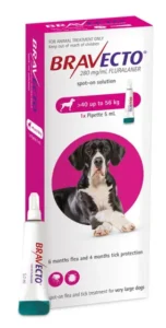 Bravecto Spot On Flea Treatment For X-large Dogs 40-56kg - Pink