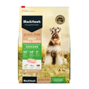 Black Hawk Grain Free Chicken Small Breed Dog Food 7kg