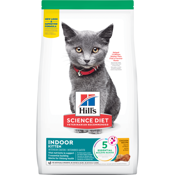Hill's Science Diet Kitten Indoor Cat Food 1.58kg