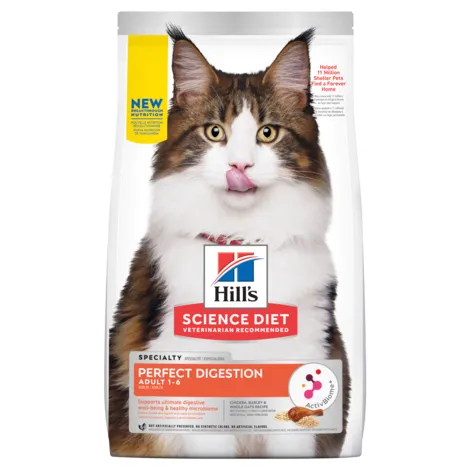 Hill's Science Diet Adult Perfect Digestion Cat Food 1.59kg