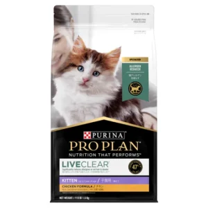 Pro Plan Liveclear Kitten Chicken Cat Food 1.5kg