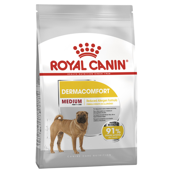 Royal Canin Dermacomfort Medium Dog Food 12kg
