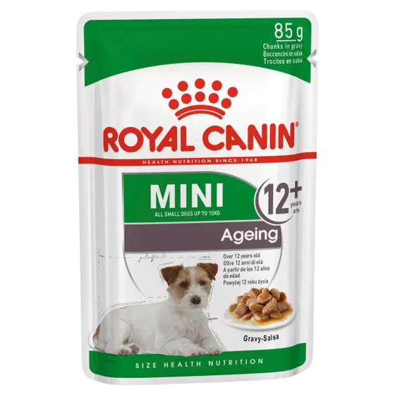 Royal Canin Mini Dog Ageing 12+ Gravy Pouch 85g