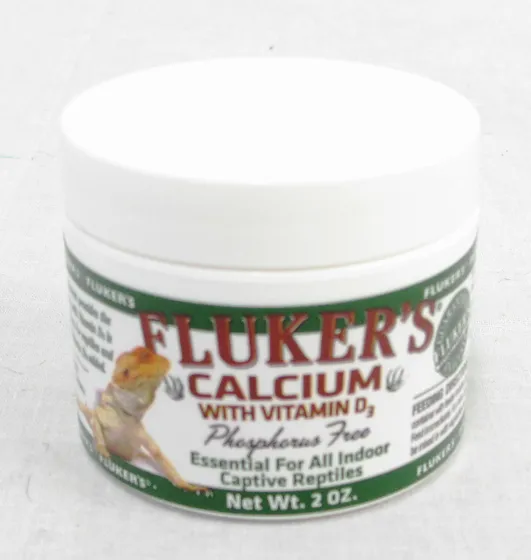 Fluker's Calcium Powder With D3 57g