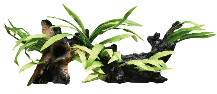 Reptile One Driftwood With Indo Fern Medium