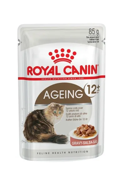 Royal Canin Ageing +12 Senior Cat Food In Gravy 85g