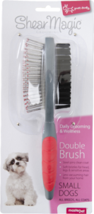 Yours Droolly Shear Double Magic Brush For Small Dogs