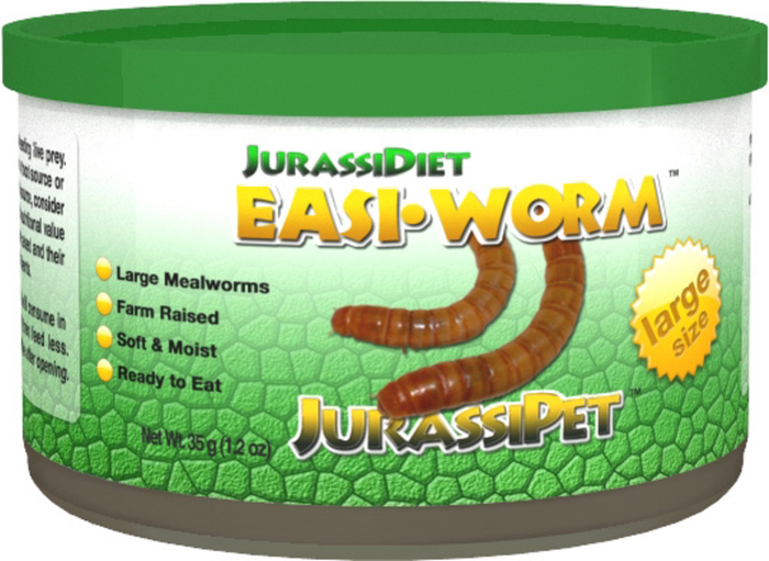 Jurassi-diet Easi Worm Large 35g