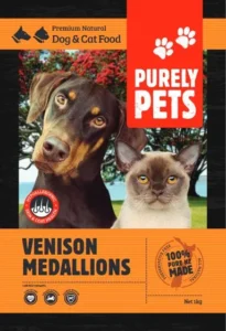 Purely Pets Venison Medallions 1kg