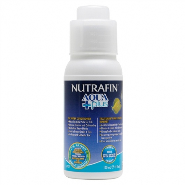 Nutrafin Aquaplus Water Conditioner 120ml