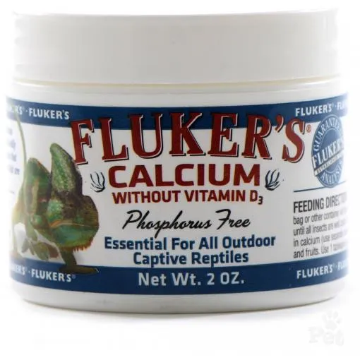 Fluker's Calcium Powder Without D3