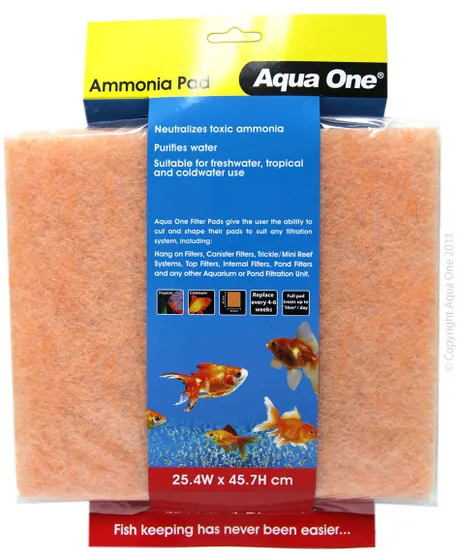 Aqua One Self Cut Ammonia Filter Pad
