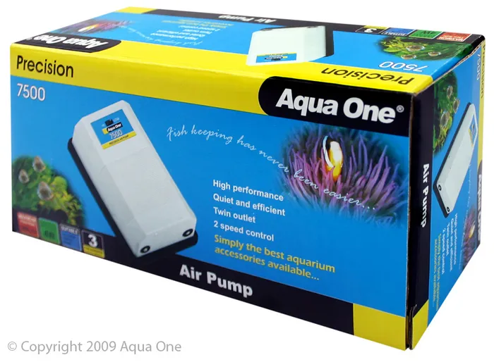 Aqua One Precision Air Pump Twin 7500 180l/hr