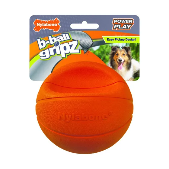 Nylabone Play Basketball Dog Toy Medium