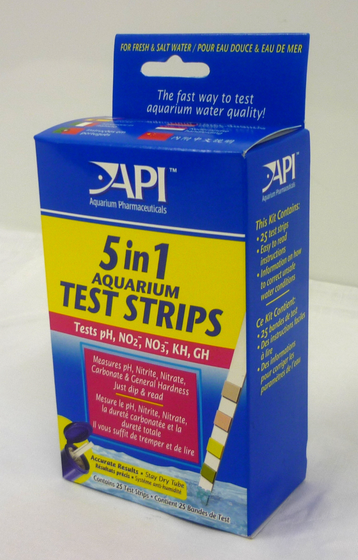 Api 5 In 1 Aquarium Test Strips