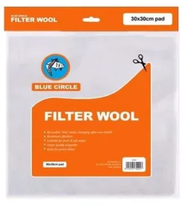 Blue Circle Filter Wool Pad