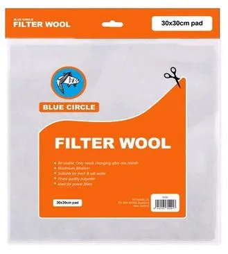 Blue Circle Filter Wool Pad
