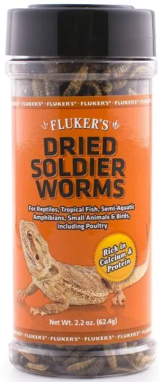 Fluker's Dried Soldier Worms