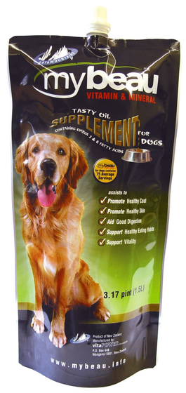 Mybeau Oil Supplement For Dogs 1.5L