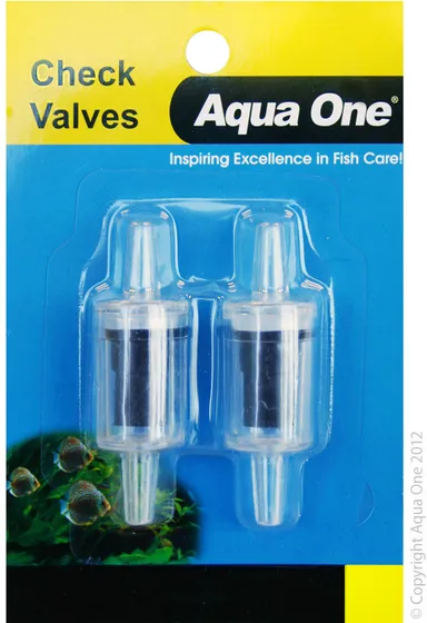 Aqua One Air Line Non-return Valve 2 Pack
