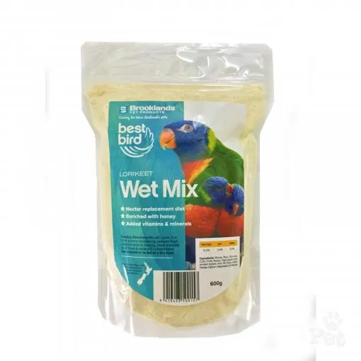 Best Bird Lorikeet Wet Mix 600g