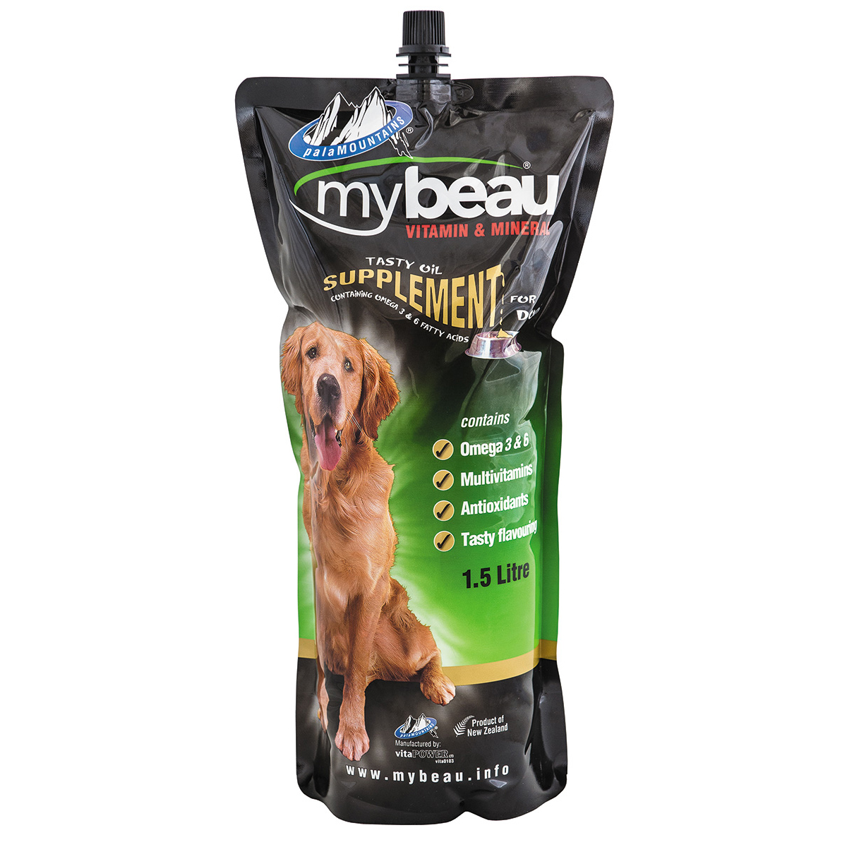Mybeau Oil Supplement For Dogs 1.5L
