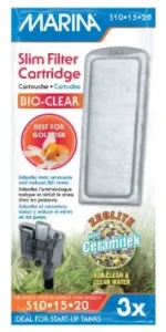 Marina Slim Filter Zeolite & Ceramic Media Cartridge 3 Pack