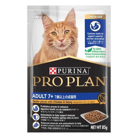 Pro Plan Senior 7+ Cat Chicken Pouch 85g