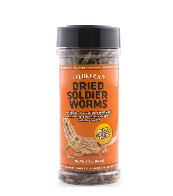 Fluker's Dried Soldier Worms