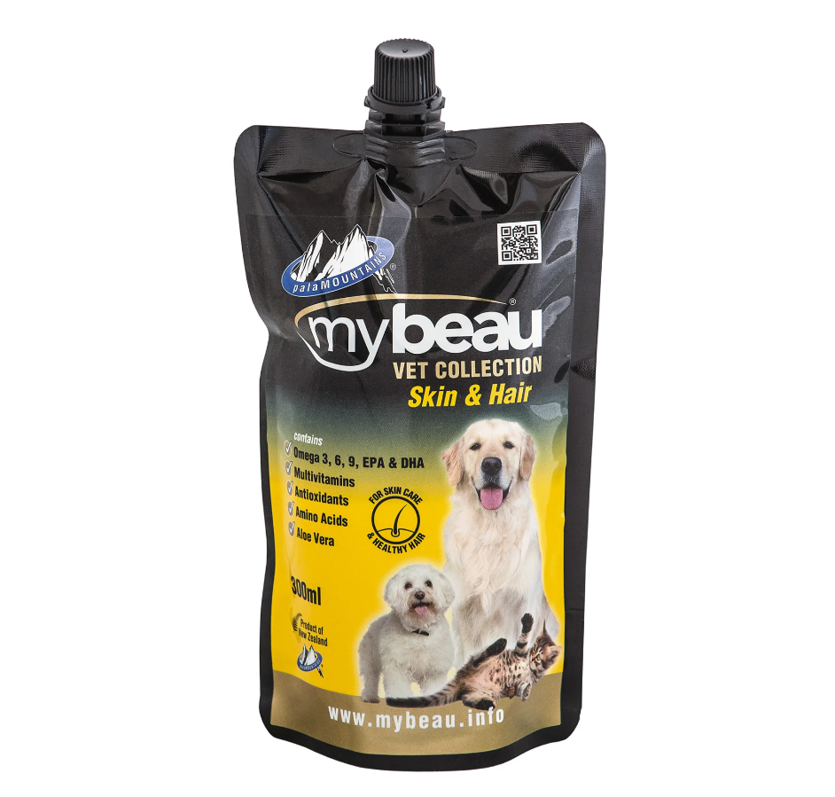 Mybeau Skin & Hair Supplement For Dogs & Cats 300ml