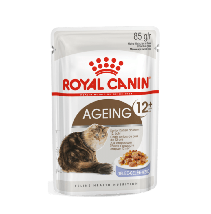 Royal Canin Ageing +12 Senior Cat Food In Jelly 85g