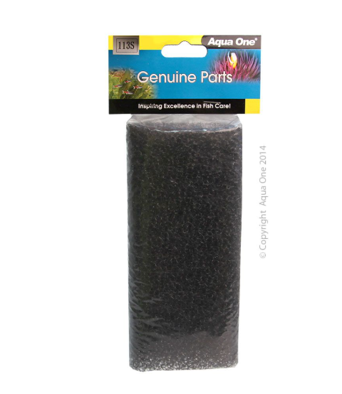 Aqua One Sponge 15ppi For Betta Duo/trio Tank 113s