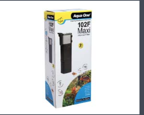 Aqua One Maxi Filter 102f For Tanks Up To 75l