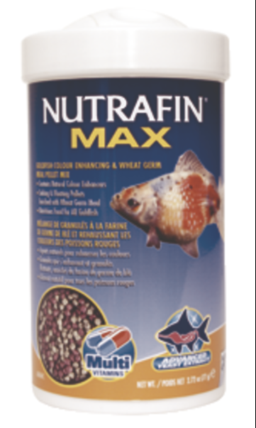 Nutrafin Max Colour & Wheat Goldfish Pellets 195g