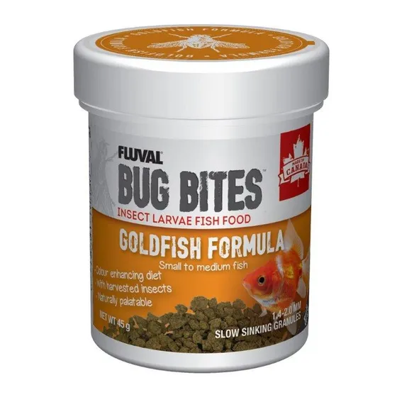 Fluval Bug Bites Goldfish Formula 45g