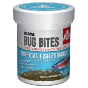 Fluval Bug Bites Tropical Fish Formula Small 45g