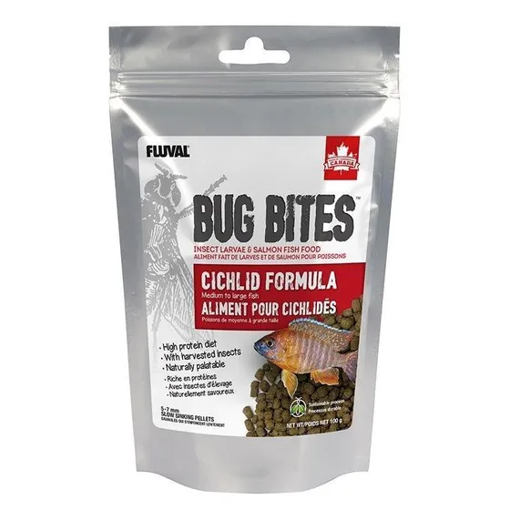Fluval Bug Bites Cichlid Formula 100g