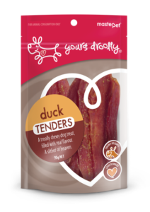 Yours Droolly Duck Tenders Dog Treats 90g